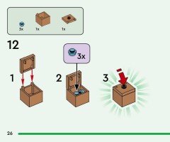 LEGO 21583 instructions page 26 – build guide
