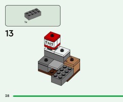 LEGO 21583 instructions page 28 – build guide
