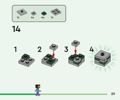 LEGO 21583 instructions page 29 – build guide