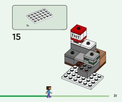LEGO 21583 instructions page 31 – build guide