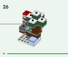 LEGO 21583 instructions page 42 – build guide