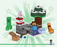 LEGO 21583 instructions page 43 – build guide