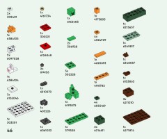 LEGO 21583 instructions page 46 – build guide