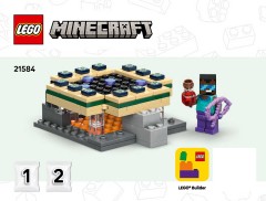 LEGO 21584 instructions page 1 – build guide