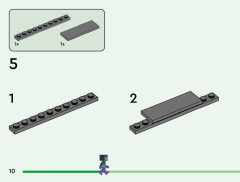LEGO 21584 instructions page 10 – build guide