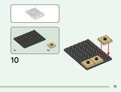 LEGO 21584 instructions page 15 – build guide