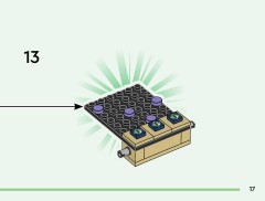 LEGO 21584 instructions page 17 – build guide