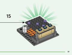 LEGO 21584 instructions page 19 – build guide