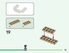 LEGO 21584 instructions page 25 – build guide
