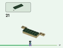 LEGO 21584 instructions page 27 – build guide