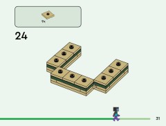 LEGO 21584 instructions page 31 – build guide