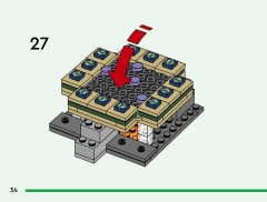 LEGO 21584 instructions page 34 – build guide