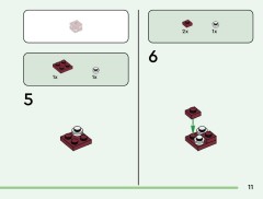 LEGO 21584 instructions page 11 – build guide