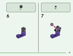 LEGO 21584 instructions page 17 – build guide