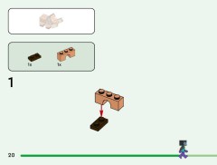 LEGO 21584 instructions page 20 – build guide