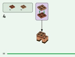 LEGO 21584 instructions page 22 – build guide