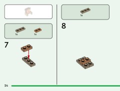 LEGO 21584 instructions page 24 – build guide