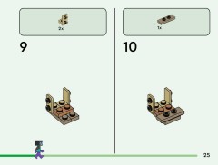 LEGO 21584 instructions page 25 – build guide