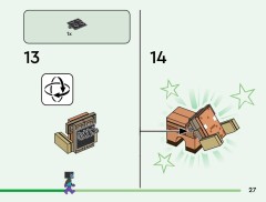 LEGO 21584 instructions page 27 – build guide
