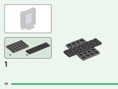 LEGO 21584 instructions page 28 – build guide