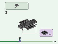LEGO 21584 instructions page 29 – build guide