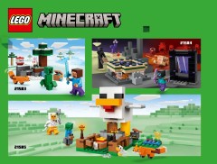 LEGO 21584 instructions page 44 – build guide