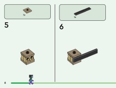 LEGO 21584 instructions page 6 – build guide