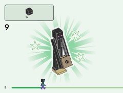 LEGO 21584 instructions page 8 – build guide