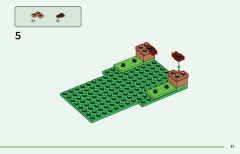 LEGO 21585 instructions page 11 – build guide