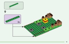 LEGO 21585 instructions page 15 – build guide