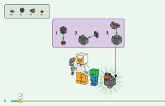 LEGO 21585 instructions page 6 – build guide