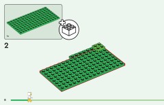 LEGO 21585 instructions page 8 – build guide