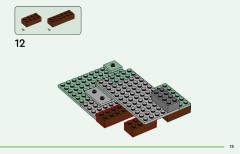 LEGO 21586 instructions page 15 – build guide