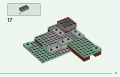 LEGO 21586 instructions page 21 – build guide