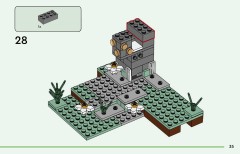 LEGO 21586 instructions page 35 – build guide