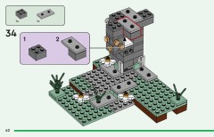 LEGO 21586 instructions page 42 – build guide