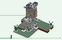LEGO 21586 instructions page 47 – build guide