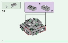 LEGO 21586 instructions page 62 – build guide