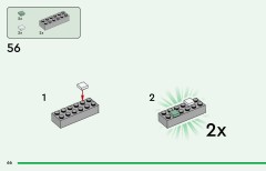 LEGO 21586 instructions page 66 – build guide