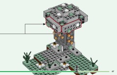 LEGO 21586 instructions page 67 – build guide