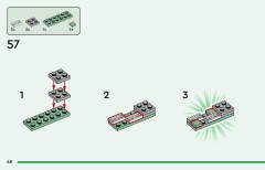 LEGO 21586 instructions page 68 – build guide