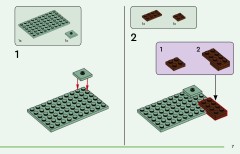 LEGO 21586 instructions page 7 – build guide