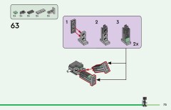 LEGO 21586 instructions page 75 – build guide