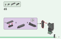 LEGO 21586 instructions page 77 – build guide