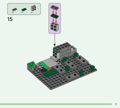 LEGO 21587 instructions page 17 – build guide