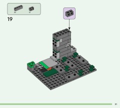 LEGO 21587 instructions page 21 – build guide