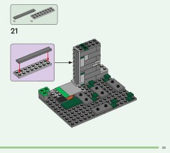 LEGO 21587 instructions page 23 – build guide