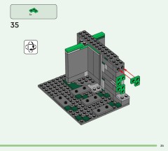 LEGO 21587 instructions page 35 – build guide