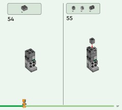 LEGO 21587 instructions page 57 – build guide