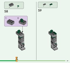 LEGO 21587 instructions page 59 – build guide